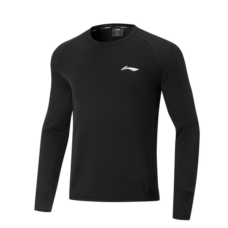 Li Ning Серия для бега Спортивная повседневная Простая однотонная футболка с круглым вырезом и длинным рукавом Мужские топы Черный ATLU225-1 S
Li Ning Серия для бега Спортивная повседневная Простая однотонная футболка с круглым вырезом и длинным рукавом Мужские топы Черный ATLU225-1 S