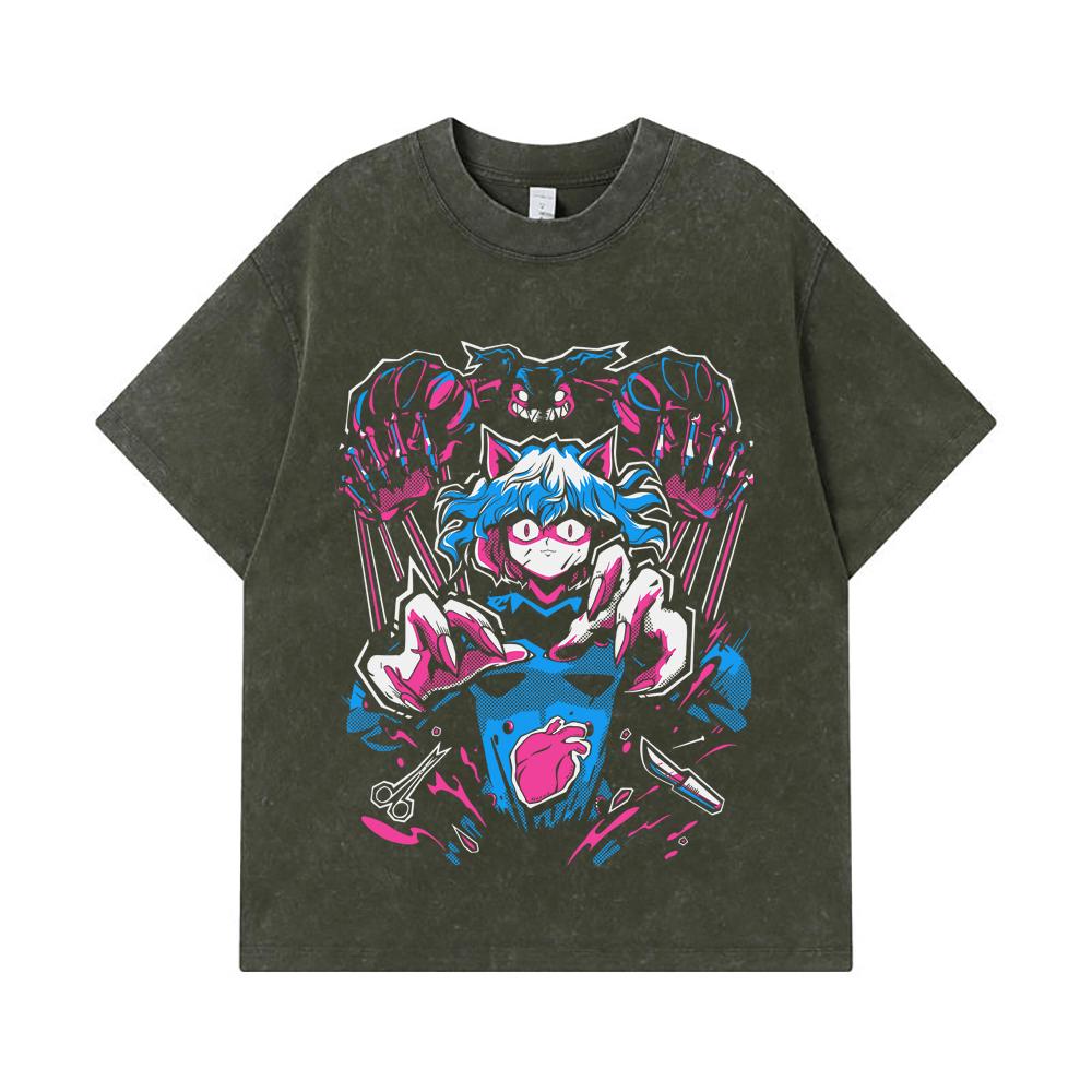 275 GSM Washed T-shirts 100% Cotton HXH V11 Neferpitou Print Unisex Heavy Cotton T Shirt S армия зеленый
275 GSM Washed T-shirts 100% Cotton HXH V11 Neferpitou Print Unisex Heavy Cotton T Shirt S армия зеленый