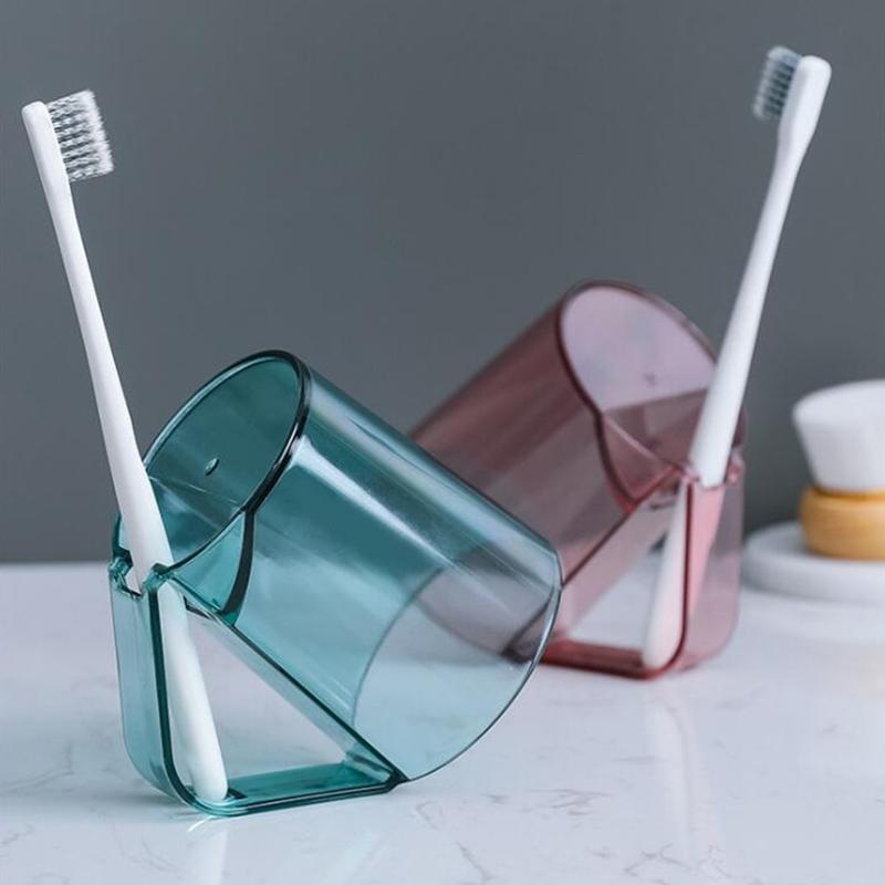 Transparent Inverted Toothbrush Cup And Mouthwash Cup Toothbrush Holder Simple Cup With Handle Bathroom Storage Shelves белый
Transparent Inverted Toothbrush Cup And Mouthwash Cup Toothbrush Holder Simple Cup With Handle Bathroom Storage Shelves белый