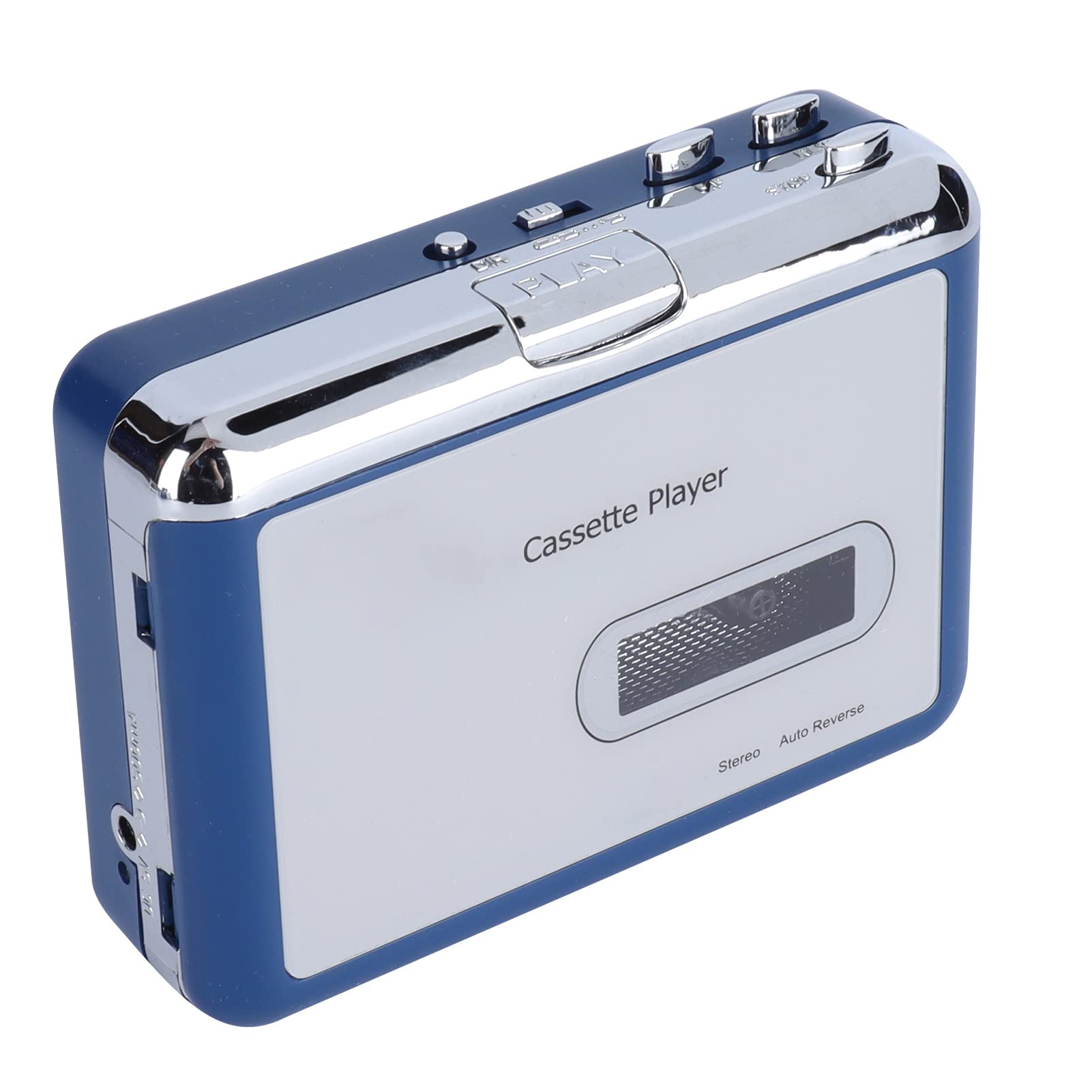Cassette player with output to headphone music transfer to headset or 2 AA batteries or USB power auto-reverse function, speakers, speakers,
Cassette player with output to headphone music transfer to headset or 2 AA batteries or USB power auto-reverse function, speakers, speakers,