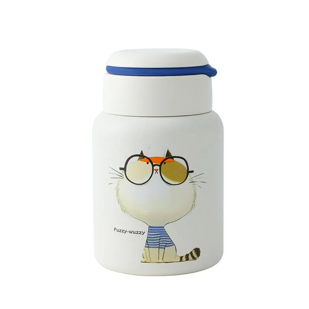 Cartoon stainless steel insulated vacuum cup, leakproof portable water bottle, daily travel thermos mug for hot and cold drinks 200ml синий
Cartoon stainless steel insulated vacuum cup, leakproof portable water bottle, daily travel thermos mug for hot and cold drinks 200ml синий