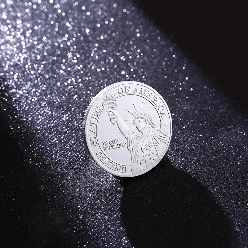 9/11 Statue of Liberty commemorative coin, three-dimensional relief metal craft commemorative medal, coin
9/11 Statue of Liberty commemorative coin, three-dimensional relief metal craft commemorative medal, coin