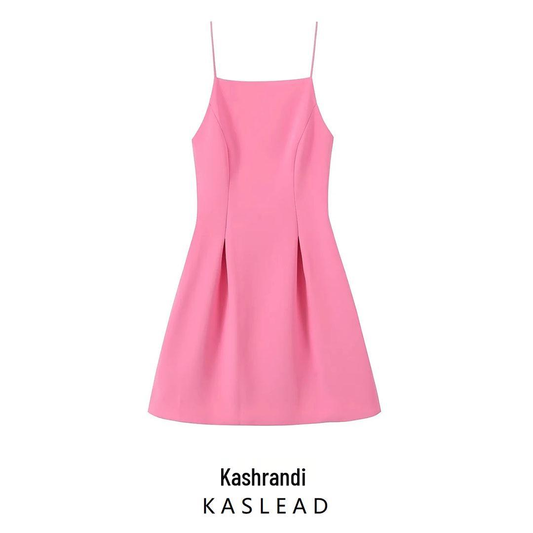 2025 Spring Women s European & American Style Pleated Sleeveless Short Dress Extra Small
2025 Spring Women s European & American Style Pleated Sleeveless Short Dress Extra Small