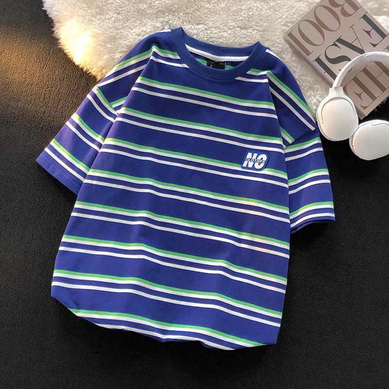 Мужская летняя 2022 года полосатая футболка с коротким рукавом в стиле ретро свободного кроя Medium синий
Мужская летняя 2022 года полосатая футболка с коротким рукавом в стиле ретро свободного кроя Medium синий