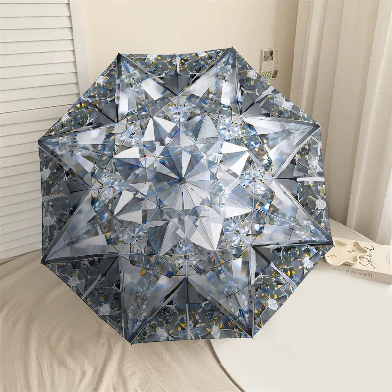 1PC Diamonds Star Umbrella-8-Rib Reinforced, Automatic Open, Lightweight & Durable, Cute Fashion Accessory for Outdoor-P76
1PC Diamonds Star Umbrella-8-Rib Reinforced, Automatic Open, Lightweight & Durable, Cute Fashion Accessory for Outdoor-P76