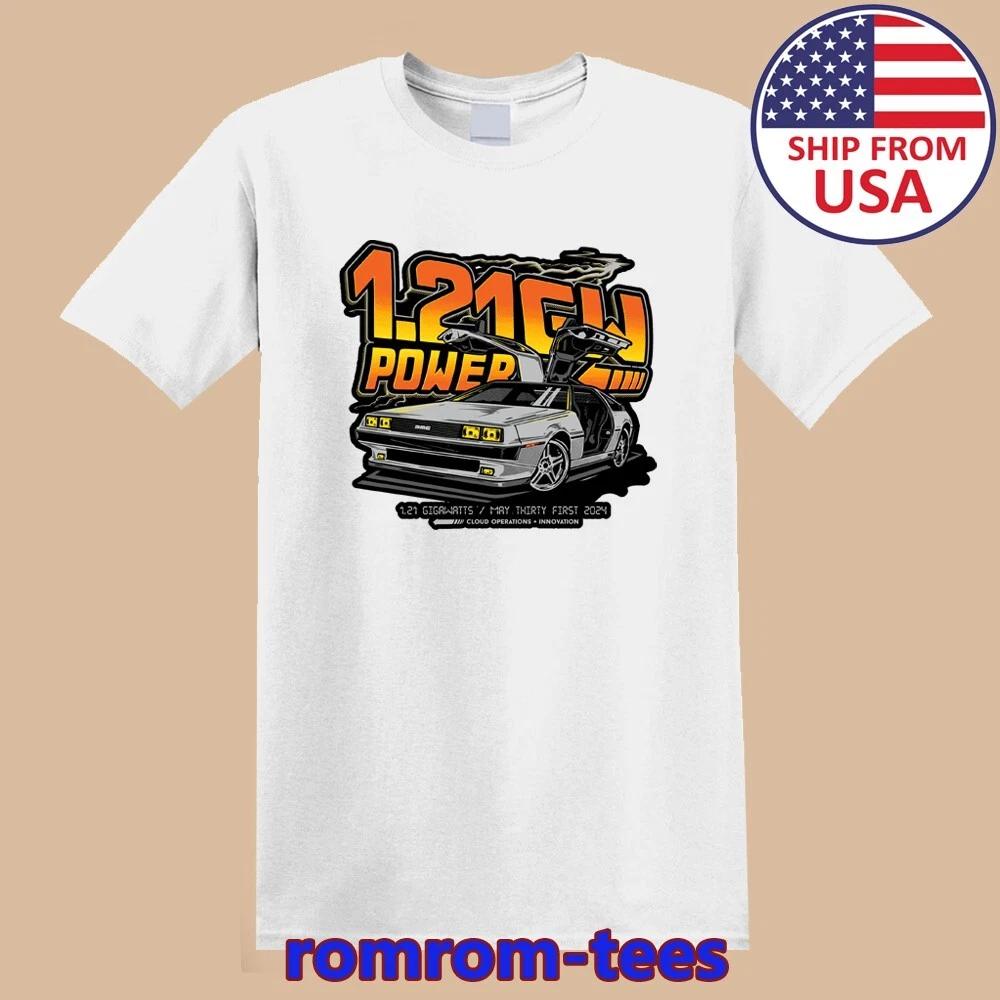 1.21 Gigawatts Back to The Future Car White Size S-5XL 4XL
1.21 Gigawatts Back to The Future Car White Size S-5XL 4XL