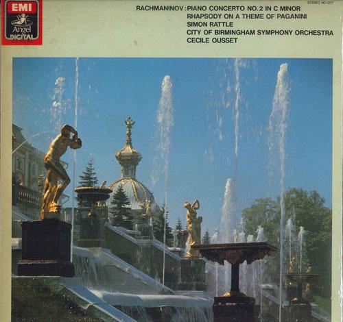 LP Record SIMON RATTLE - Rachmaninoff: Piano Concerto No. 2 HC1277 ANGEL Japan Classical Used
LP Record SIMON RATTLE - Rachmaninoff: Piano Concerto No. 2 HC1277 ANGEL Japan Classical Used