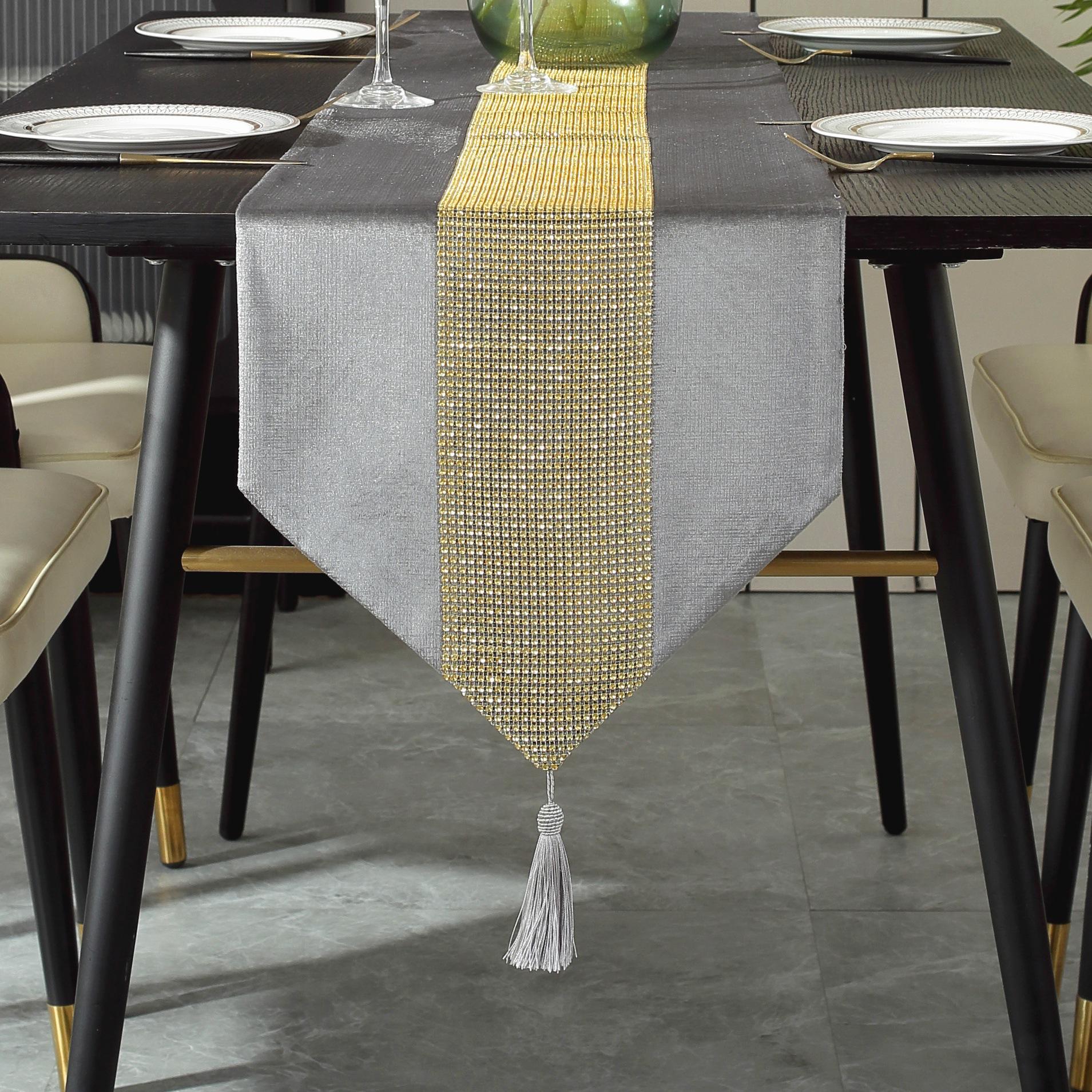 New Luxury Velvet Diamante Table Runner Chenille Satin Minimalist Velvet Dining Table Runner Luxury Embroidered Table Runner Jacquard&32X210cm серый
New Luxury Velvet Diamante Table Runner Chenille Satin Minimalist Velvet Dining Table Runner Luxury Embroidered Table Runner Jacquard&32X210cm серый