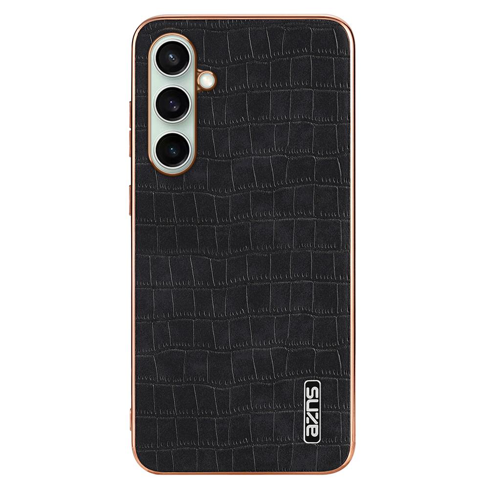 For Samsung Galaxy A36 5G Case Electroplating Crocodile Texture PU+TPU Phone Cover Brown
For Samsung Galaxy A36 5G Case Electroplating Crocodile Texture PU+TPU Phone Cover Brown