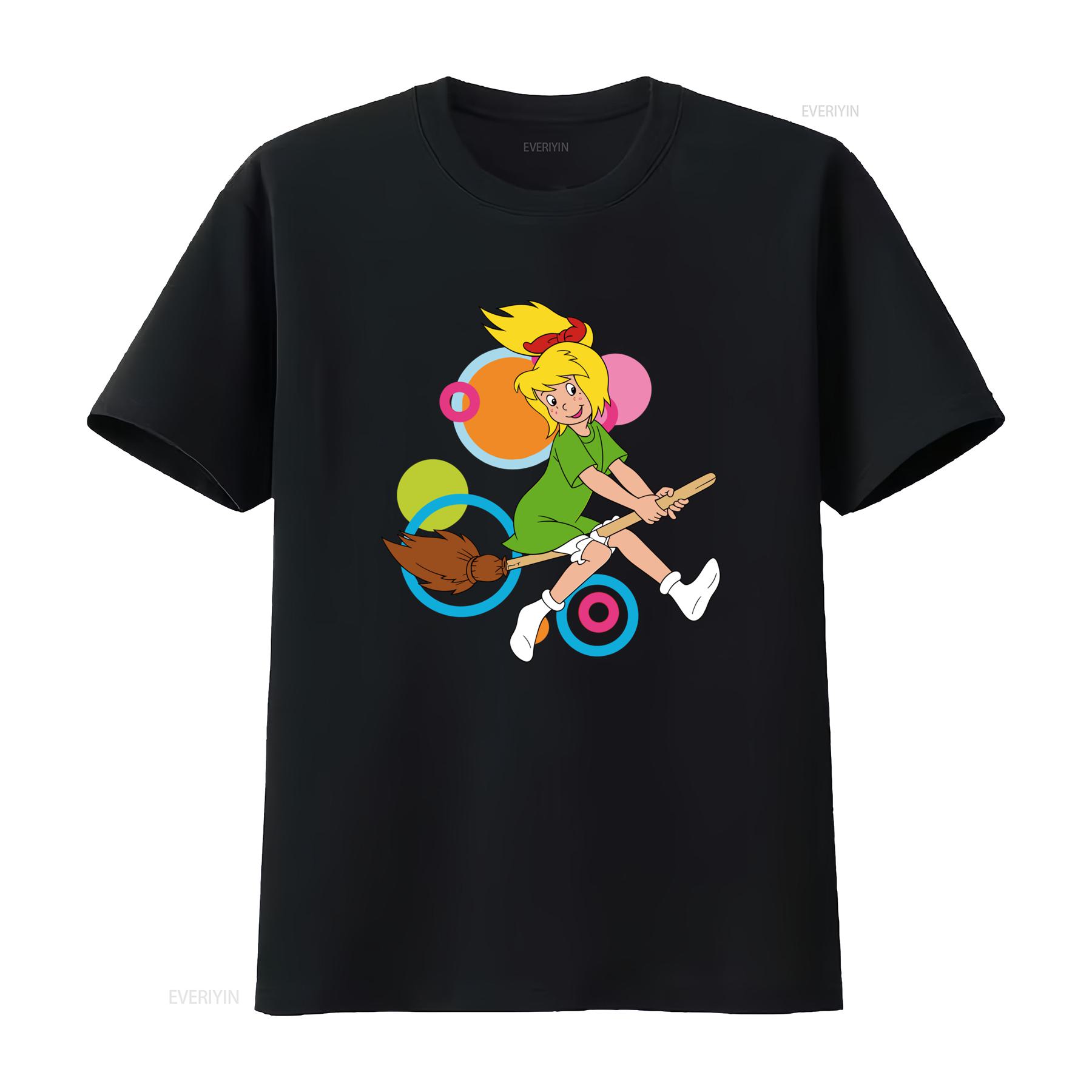 Bibi Blocksberg with Broom Print Womens Cartoon T Shirt Fashion Design vintage Washed Stylish designer clothes Stretched M
Bibi Blocksberg with Broom Print Womens Cartoon T Shirt Fashion Design vintage Washed Stylish designer clothes Stretched M