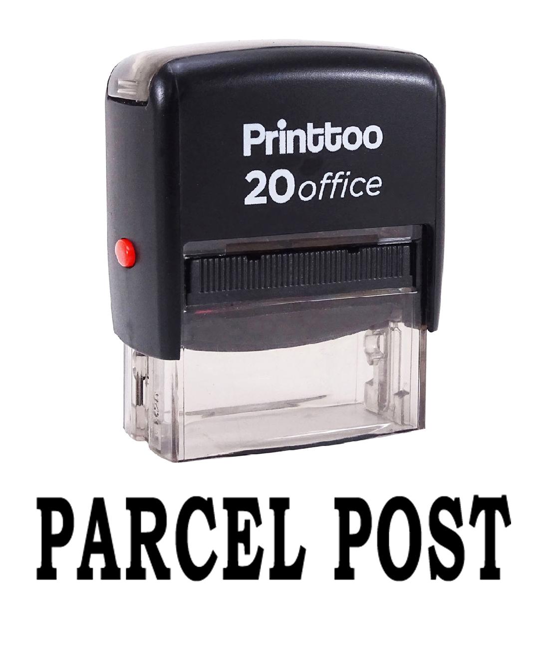 Printtoo Office Стационарный пользовательский штамп PARCEL POST Self Inking Rubber 14 mm x 38 mm (Approx) красный
Printtoo Office Стационарный пользовательский штамп PARCEL POST Self Inking Rubber 14 mm x 38 mm (Approx) красный