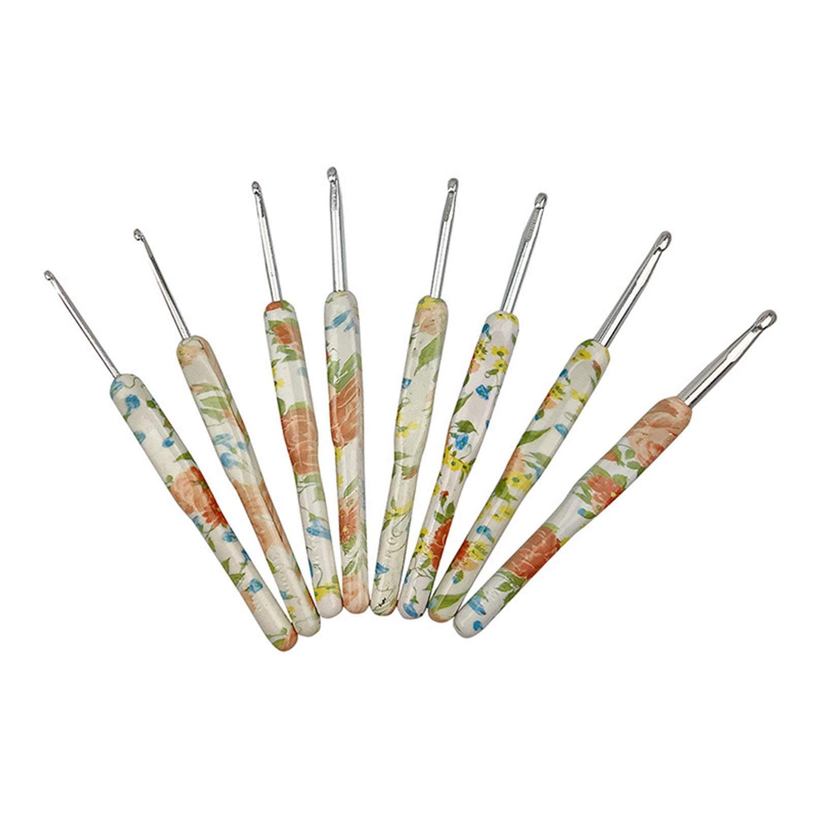 8Pieces Ergonomic Crochet Hook for Beginner Experienced Hobbyist 2.0mm-6mm Ergonomic Crochet Needle for Sweater Scarf
8Pieces Ergonomic Crochet Hook for Beginner Experienced Hobbyist 2.0mm-6mm Ergonomic Crochet Needle for Sweater Scarf