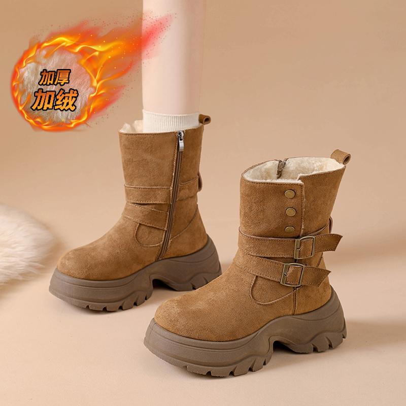 Womens Snow Buckle Boots Winter Mid Calf Warm Fur Lined Slip on Lug Sole Booties Platform Suede Outdoor Walking Shoes 40 верблюд
Womens Snow Buckle Boots Winter Mid Calf Warm Fur Lined Slip on Lug Sole Booties Platform Suede Outdoor Walking Shoes 40 верблюд