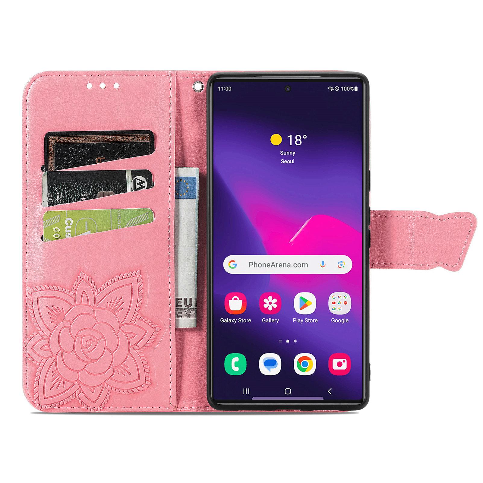 For Samsung Galaxy S24 Ultra Flip Folio Cover with Butterfly Pattern Leather Stand Phone Case Light Purple
For Samsung Galaxy S24 Ultra Flip Folio Cover with Butterfly Pattern Leather Stand Phone Case Light Purple