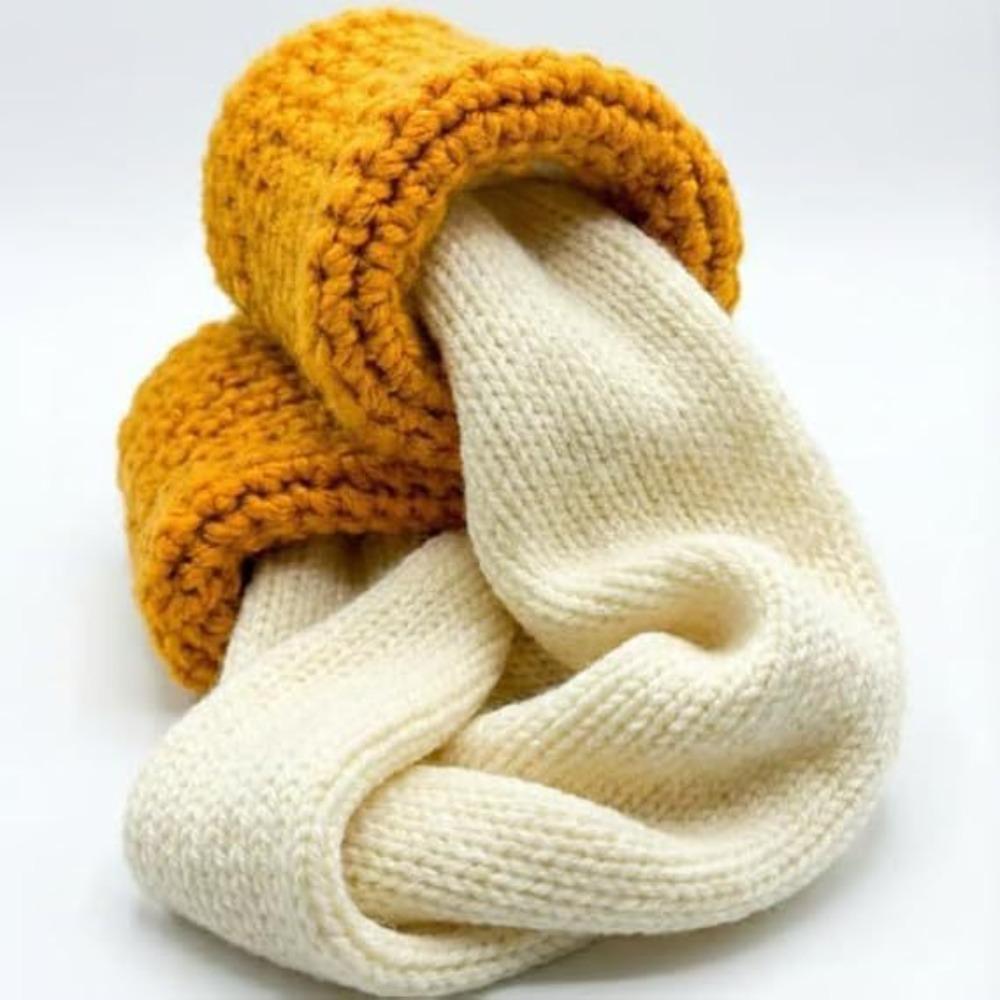 Mozzarella Cheese Stick Style Knitted Scarf Autumn and Winter Warm Cheese Stick Scarf Pocket WT05 135-175CM
Mozzarella Cheese Stick Style Knitted Scarf Autumn and Winter Warm Cheese Stick Scarf Pocket WT05 135-175CM
