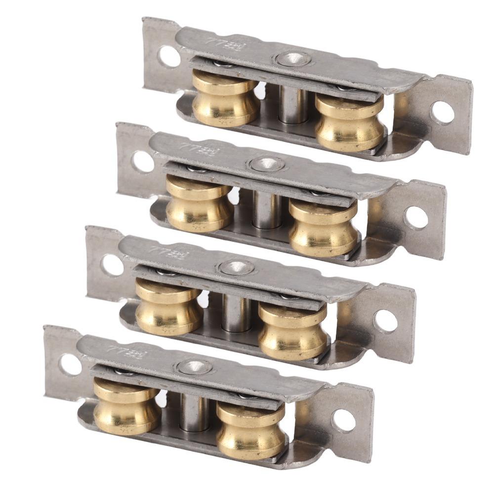 4PCS Stainless Steel Sliding Patio Door Roller Assembly Copper Ball Wheel Roller Office Use
4PCS Stainless Steel Sliding Patio Door Roller Assembly Copper Ball Wheel Roller Office Use
