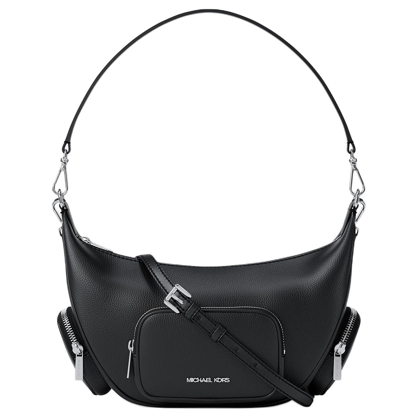 Michael Kors Logo Zip Closure Adjustable Strap Leather Crescent Bag Medium Women Shoulder Bag Black 35R6S0WS8L1-BLACK Basic Set (Bag+Dust Bag)
Michael Kors Logo Zip Closure Adjustable Strap Leather Crescent Bag Medium Women Shoulder Bag Black 35R6S0WS8L1-BLACK Basic Set (Bag+Dust Bag)