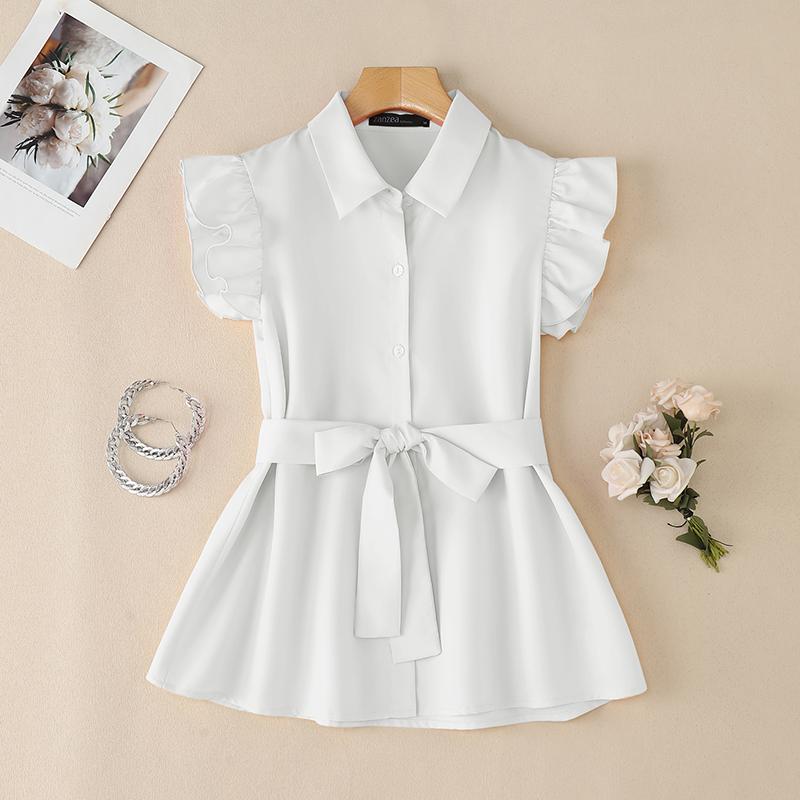 ZANZEA Женская летняя повседневная блузка без рукавов с отложным воротником белый
ZANZEA Женская летняя повседневная блузка без рукавов с отложным воротником белый