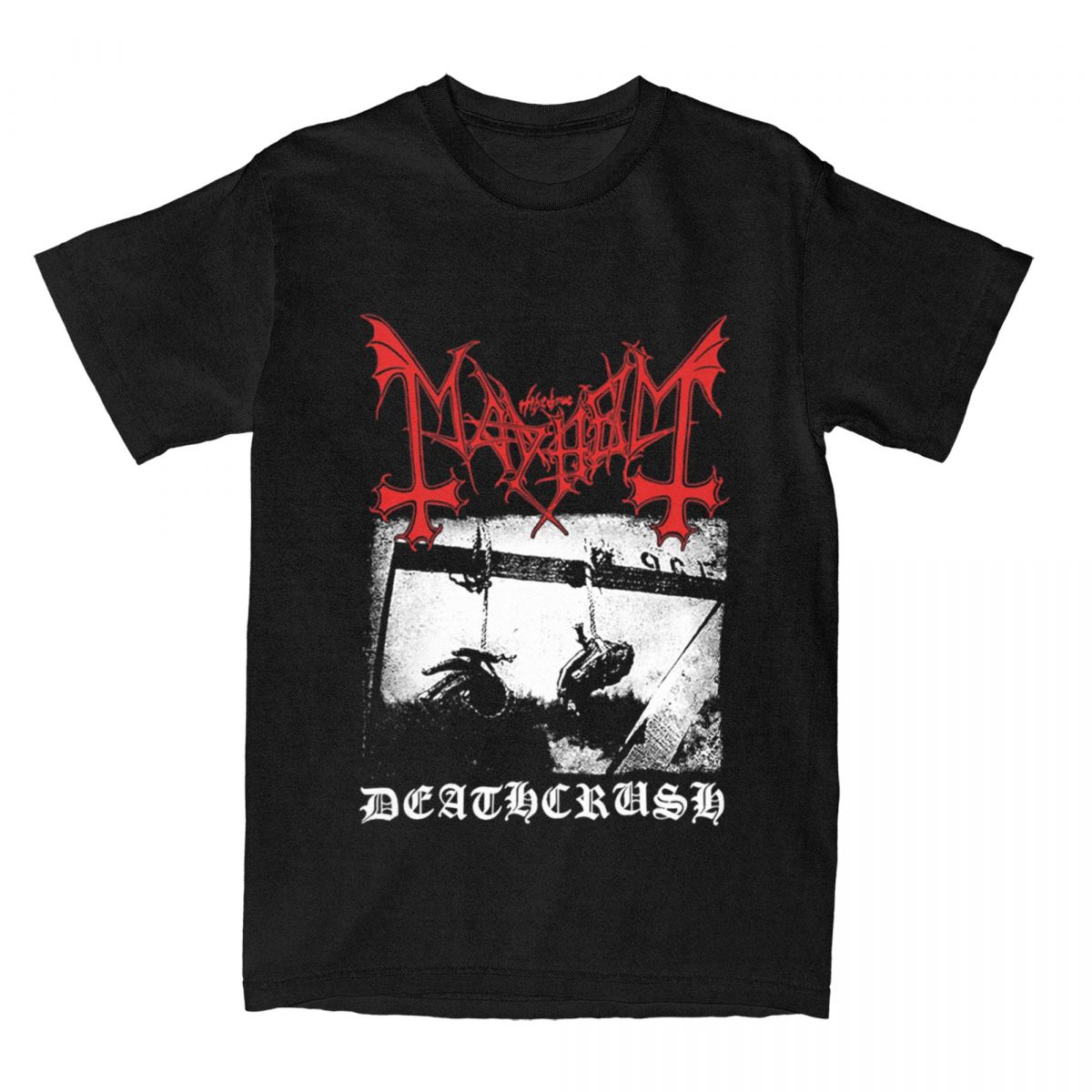 Мужская Женская Футболка Mayhem Deathcrush Euronymous Dead Varg С Коротким Рукавом Хлопковые Футболки Круглый Вырез Большого Размера Футболка EU SIZE S
Мужская Женская Футболка Mayhem Deathcrush Euronymous Dead Varg С Коротким Рукавом Хлопковые Футболки Круглый Вырез Большого Размера Футболка EU SIZE S