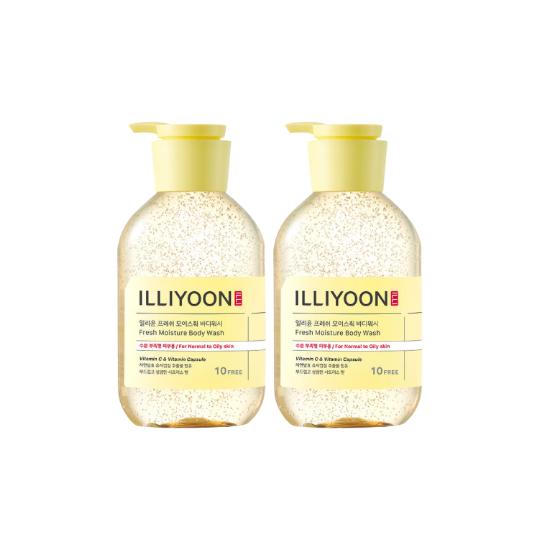 ILLIYOON Fresh Moisture Body Wash Hydrating Daily Cleanser Set 500ml x2
ILLIYOON Fresh Moisture Body Wash Hydrating Daily Cleanser Set 500ml x2