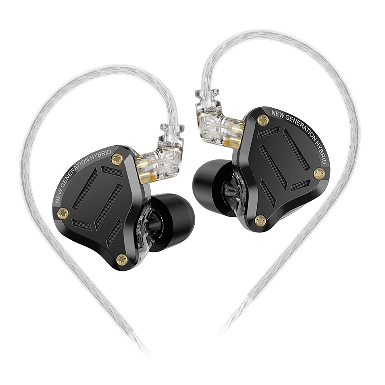 LINSOUL KZ ZS10 Pro 2 Black Hybrid Earphones Designed for Music Enthusiasts High-end 4BA+1DD (Black.No Microphone)
LINSOUL KZ ZS10 Pro 2 Black Hybrid Earphones Designed for Music Enthusiasts High-end 4BA+1DD (Black.No Microphone)