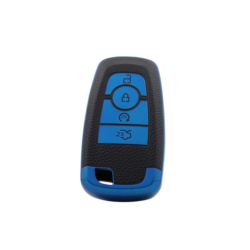 TPU Leather Car Remote Key Cover Case Shell Key Fob for Focus Edge Explorer Mondeo Trurus Mustang Ranger Protector Holder blue
TPU Leather Car Remote Key Cover Case Shell Key Fob for Focus Edge Explorer Mondeo Trurus Mustang Ranger Protector Holder blue