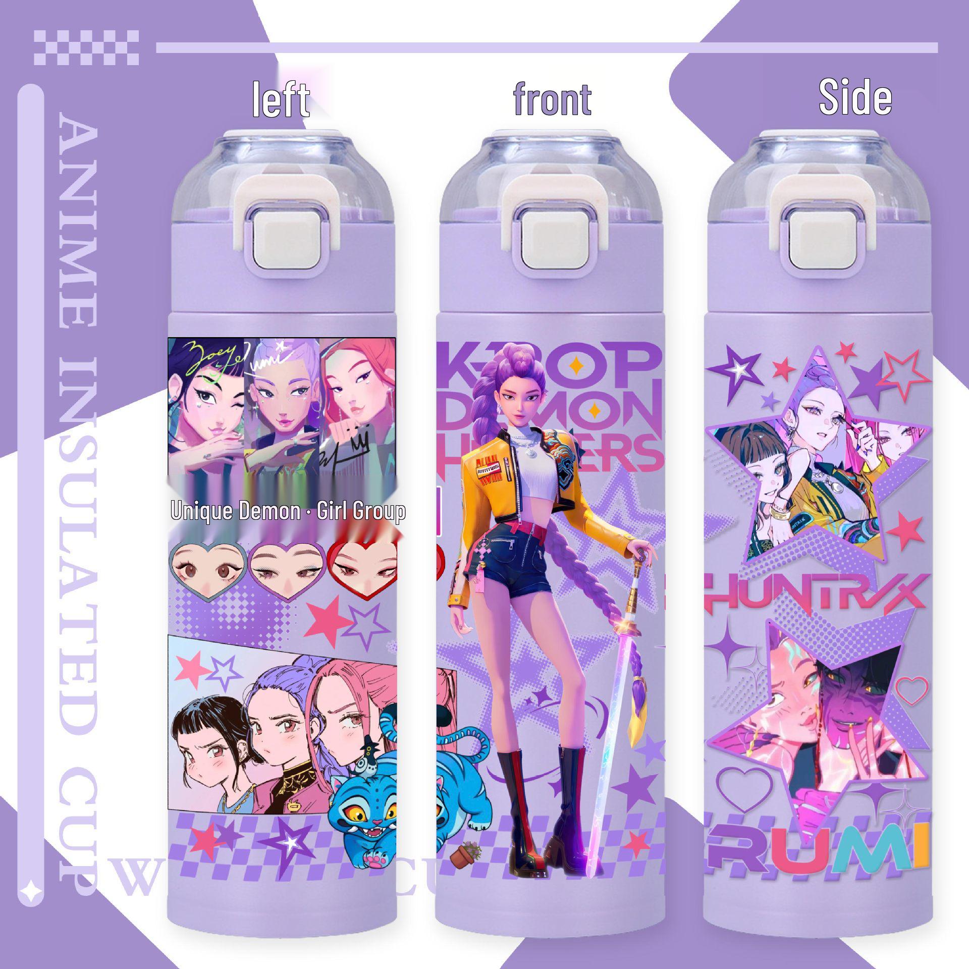 K-pop Demon Hunter Group Rumizoi Stainless Steel Insulated Cup 316 - Large Capacity and Stylish for Students 500ml with Cup Sleeve and Brush
K-pop Demon Hunter Group Rumizoi Stainless Steel Insulated Cup 316 - Large Capacity and Stylish for Students 500ml with Cup Sleeve and Brush