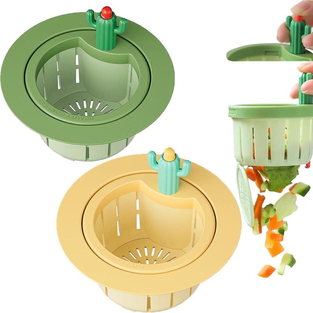 Anti-clogging Cactus Kitchen Sink Drain Strainer Sink Drain Filter for Bathroom Accessories Green-Drain Basket
Anti-clogging Cactus Kitchen Sink Drain Strainer Sink Drain Filter for Bathroom Accessories Green-Drain Basket