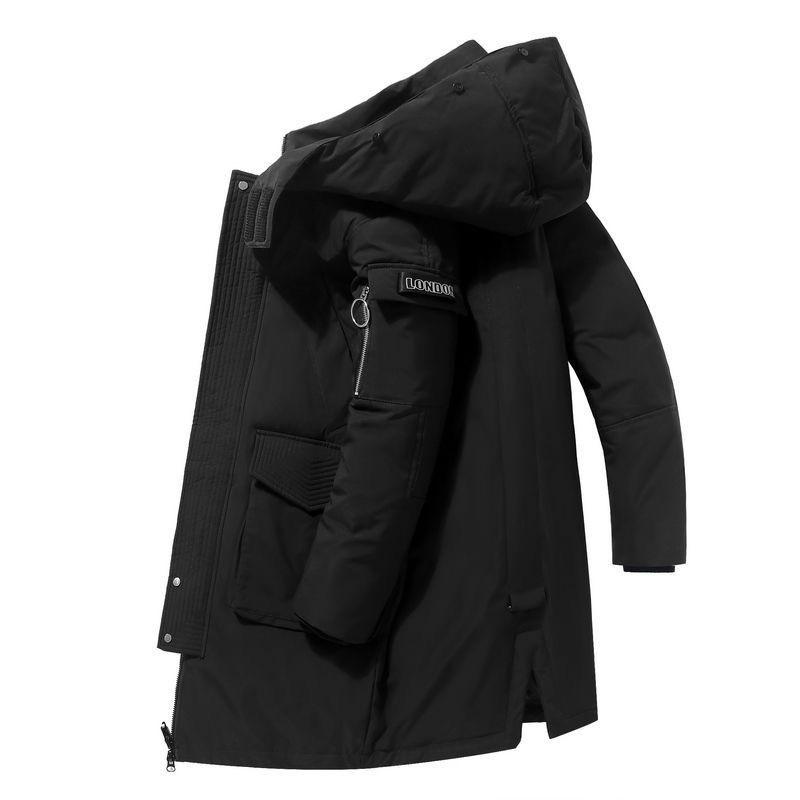 Men s Mid-Length Over-the-Knee Thicken Down Jacket, 2024 Winter Korean Style, Waterproof Outerwear. S fits 80-110 jin
Men s Mid-Length Over-the-Knee Thicken Down Jacket, 2024 Winter Korean Style, Waterproof Outerwear. S fits 80-110 jin