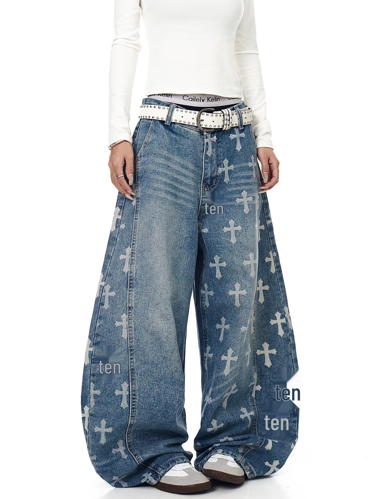 American Star Women s High-Waisted Retro Wide-Leg Jeans Small
American Star Women s High-Waisted Retro Wide-Leg Jeans Small