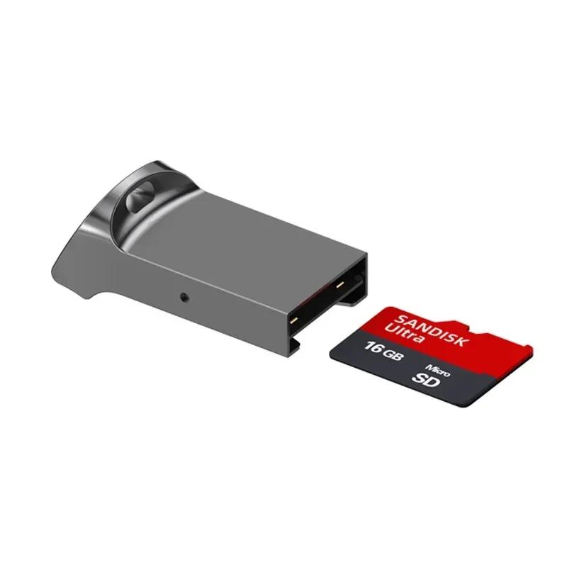 1pcs Aluminum Mini Usb 3.0 Memory Card Reader Adapter for TF Micro SD Pc Computer Laptop Sd темно-сірий колір
1pcs Aluminum Mini Usb 3.0 Memory Card Reader Adapter for TF Micro SD Pc Computer Laptop Sd темно-сірий колір