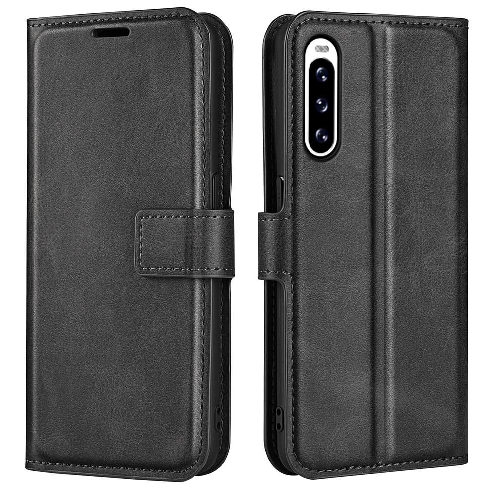 Leather Cell Phone Case For Sony Xperia 10 V,Wallet Square Magnetic Clasp Calf Texture Stand Phone Cover Black
Leather Cell Phone Case For Sony Xperia 10 V,Wallet Square Magnetic Clasp Calf Texture Stand Phone Cover Black
