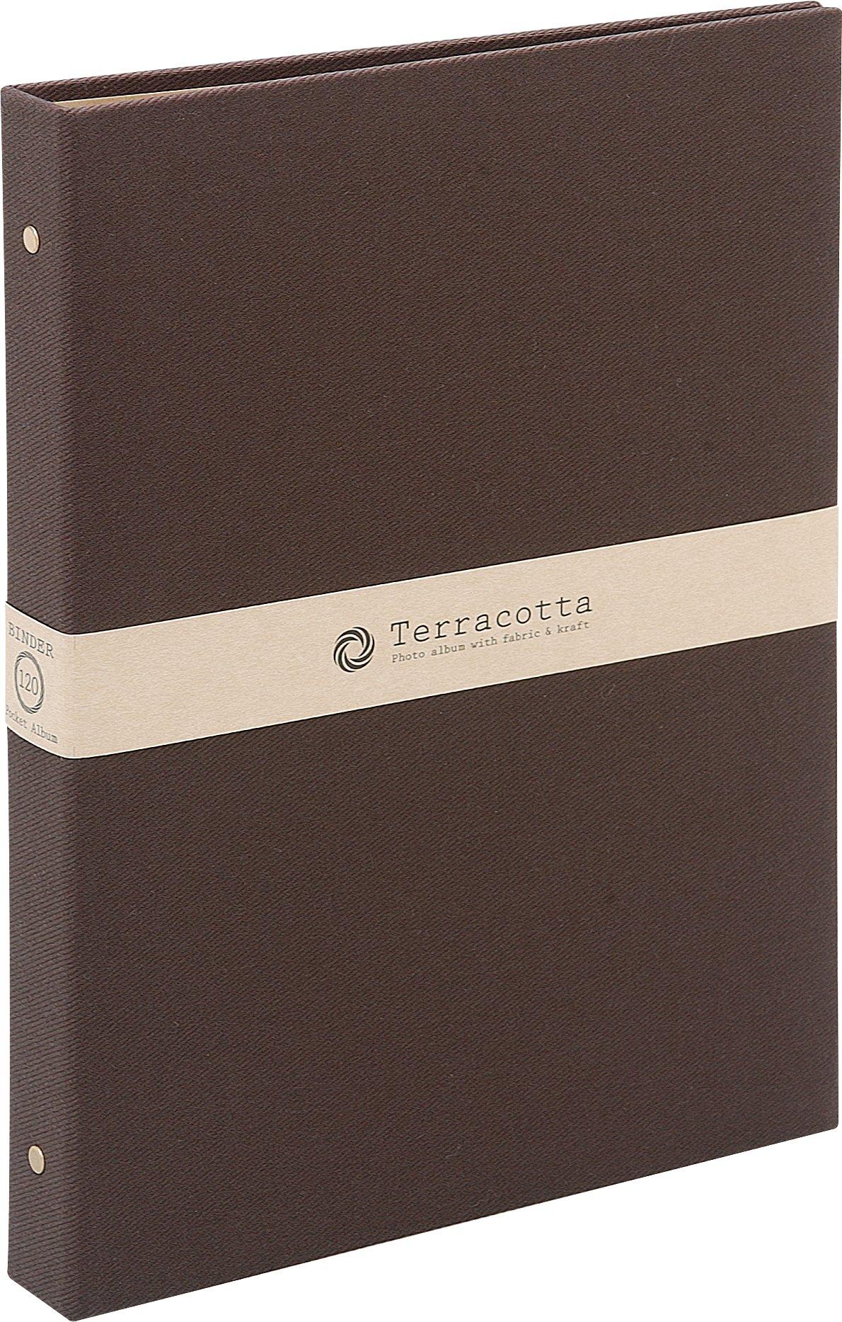 Nakabayashi Binder Type Pocket Album Terracotta L Size 3 Tiers Brown TER-L3Y-140-BR
Nakabayashi Binder Type Pocket Album Terracotta L Size 3 Tiers Brown TER-L3Y-140-BR