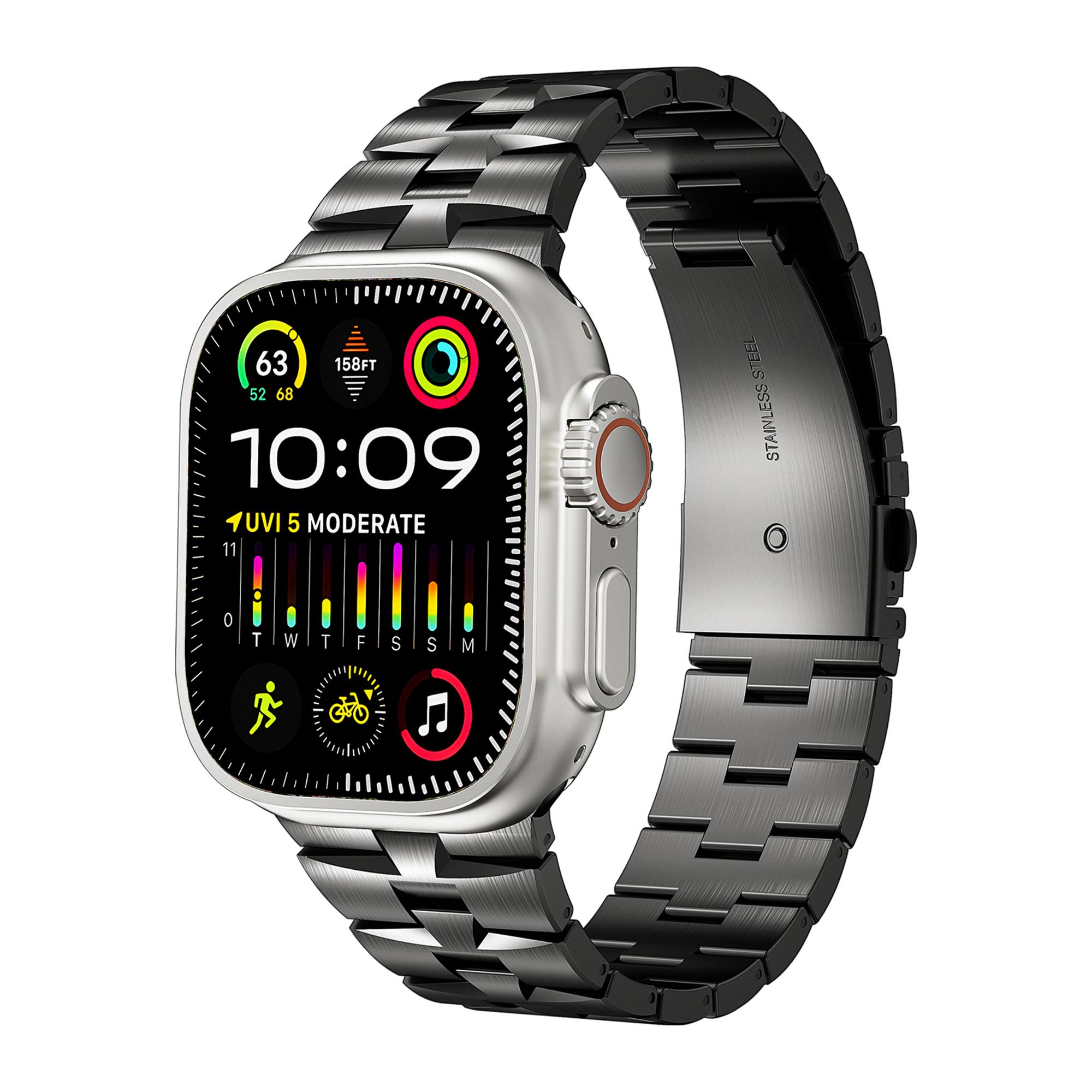 For Apple Watch 10 46mm/Ultra 2/Ultra 49mm/9 8 7 45mm/SE (2023) SE (2022) SE 6 5 4 44mm/3 2 1 42mm Metal Wrist Band Gold
For Apple Watch 10 46mm/Ultra 2/Ultra 49mm/9 8 7 45mm/SE (2023) SE (2022) SE 6 5 4 44mm/3 2 1 42mm Metal Wrist Band Gold