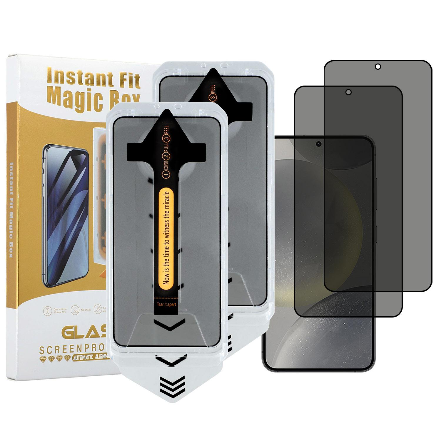 2Pcs For Samsung Galaxy S25+/S24+ Anti Spy High Aluminium Silicon Glass Screen Protector (Fingerprint Unlock) Type A
2Pcs For Samsung Galaxy S25+/S24+ Anti Spy High Aluminium Silicon Glass Screen Protector (Fingerprint Unlock) Type A