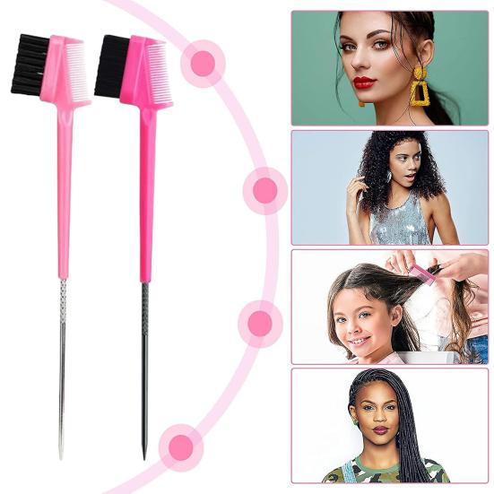 7/10Pcs Double-head Steel Needle Eyebrow Brush with Comb Multi-purpose 3-In-1 Brow Styling Brush Portable Travel Women Makeup Grooming Tools різнокольоровий
7/10Pcs Double-head Steel Needle Eyebrow Brush with Comb Multi-purpose 3-In-1 Brow Styling Brush Portable Travel Women Makeup Grooming Tools різнокольоровий