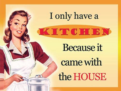 kitchen joke retro vintage style metal signplaque man cave kitchenAluminum 20x30cm(7.8x11.8inch)
kitchen joke retro vintage style metal signplaque man cave kitchenAluminum 20x30cm(7.8x11.8inch)