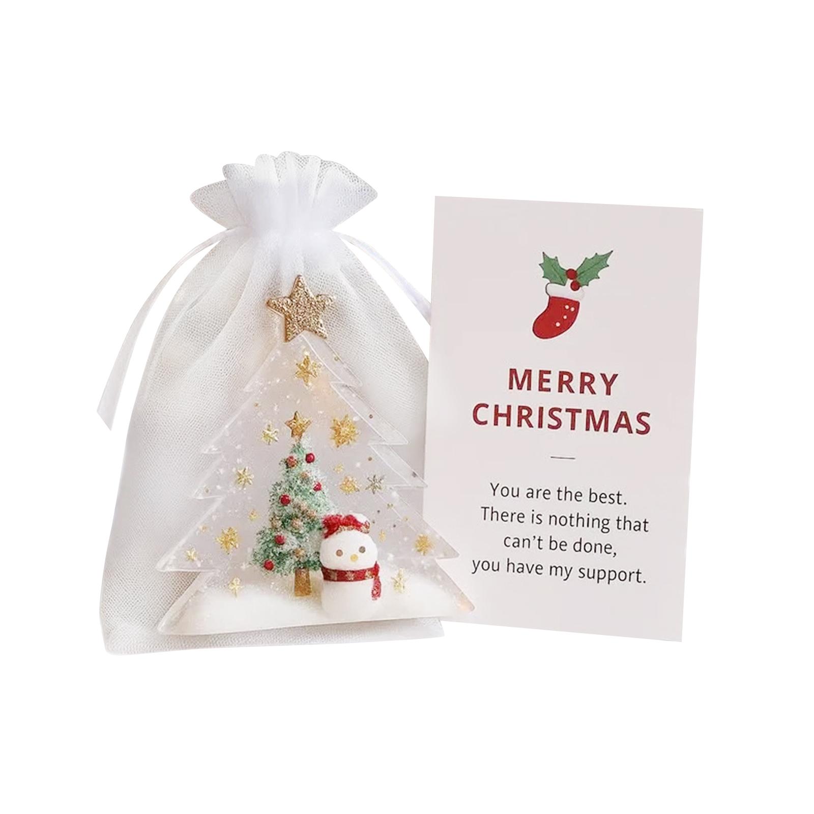 Resin Christmas Decoration Set, You Are The Best Card Organza Bag, Perfect For Christmas Party Gifts One Size
Resin Christmas Decoration Set, You Are The Best Card Organza Bag, Perfect For Christmas Party Gifts One Size
