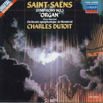 CD CHARLES DUTOIT - Saint-saens Symphony No.3 In C Mino F35L21006 POLYDOR Japan Classical Used
CD CHARLES DUTOIT - Saint-saens Symphony No.3 In C Mino F35L21006 POLYDOR Japan Classical Used