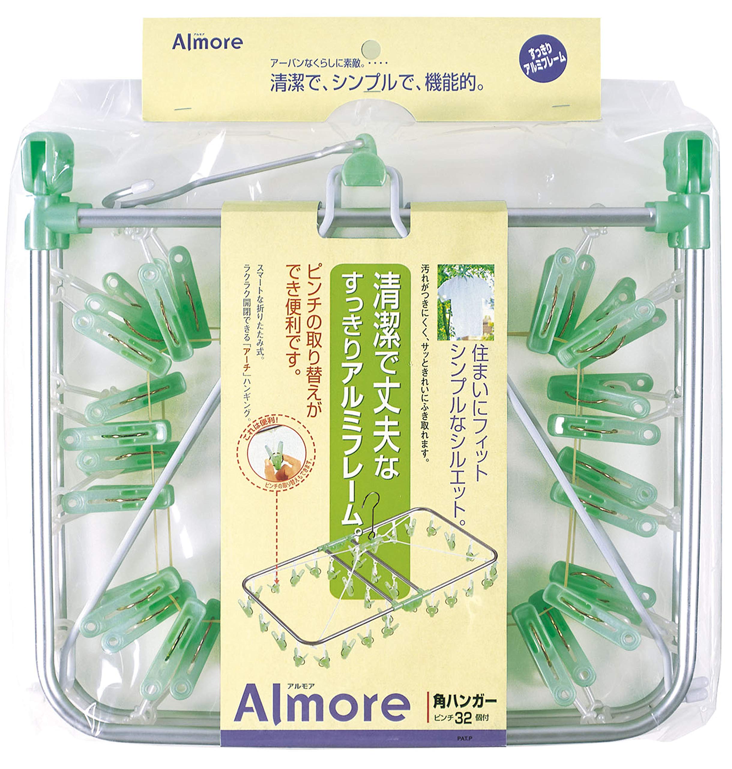 Almor Green Laundry Drying Rack with 32 Corner Lightweight and Durable Aluminum Frame Hangers, зелёный
Almor Green Laundry Drying Rack with 32 Corner Lightweight and Durable Aluminum Frame Hangers, зелёный