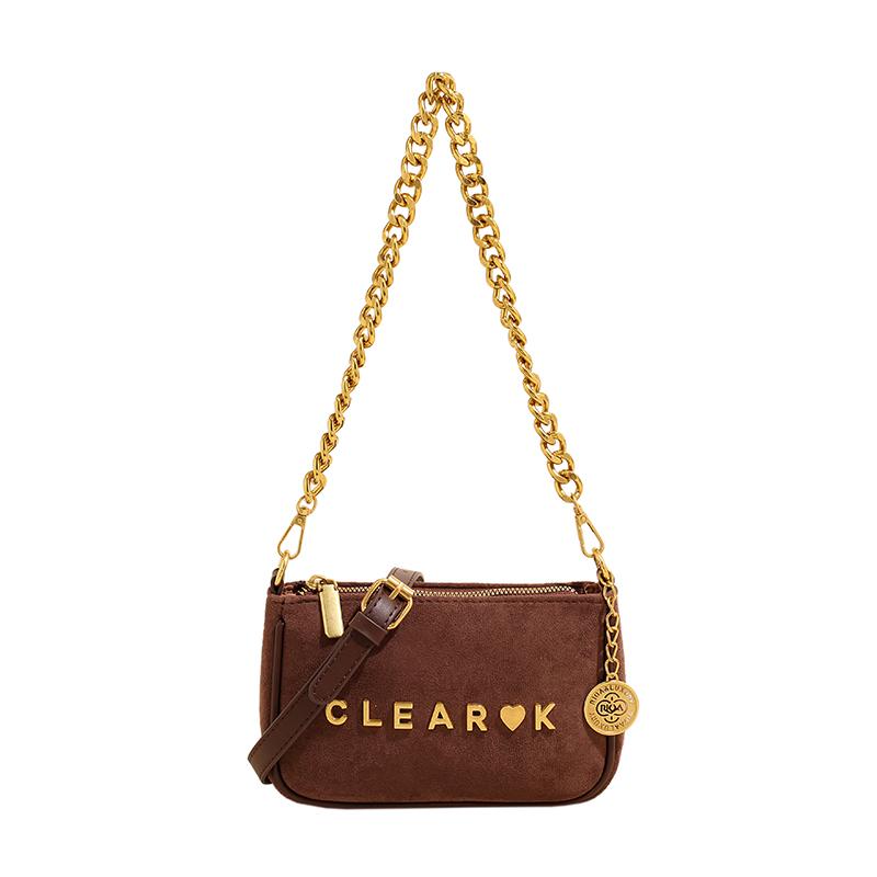 Creative Letters Pattern Faux Suede Small Square Shoulder Bags Solid Chains Popularity Retro Crossbody Bags for Women 2025 New кавовий
Creative Letters Pattern Faux Suede Small Square Shoulder Bags Solid Chains Popularity Retro Crossbody Bags for Women 2025 New кавовий