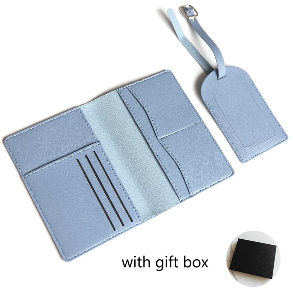 Custom Initials Passport Holder Suitcase Tag Set Luxury Personalize Name logo Gift Lightweight Travel Accessories Set With Box
Custom Initials Passport Holder Suitcase Tag Set Luxury Personalize Name logo Gift Lightweight Travel Accessories Set With Box