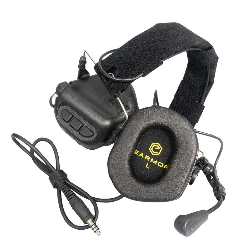 Гарнитура Taktis M32 MOD3 Penutup Telinga Berburu & Menembak Dengan Mikrofon Amplifikasi Suara Mendukung Komunikasi PTT чёрный
Гарнитура Taktis M32 MOD3 Penutup Telinga Berburu & Menembak Dengan Mikrofon Amplifikasi Suara Mendukung Komunikasi PTT чёрный