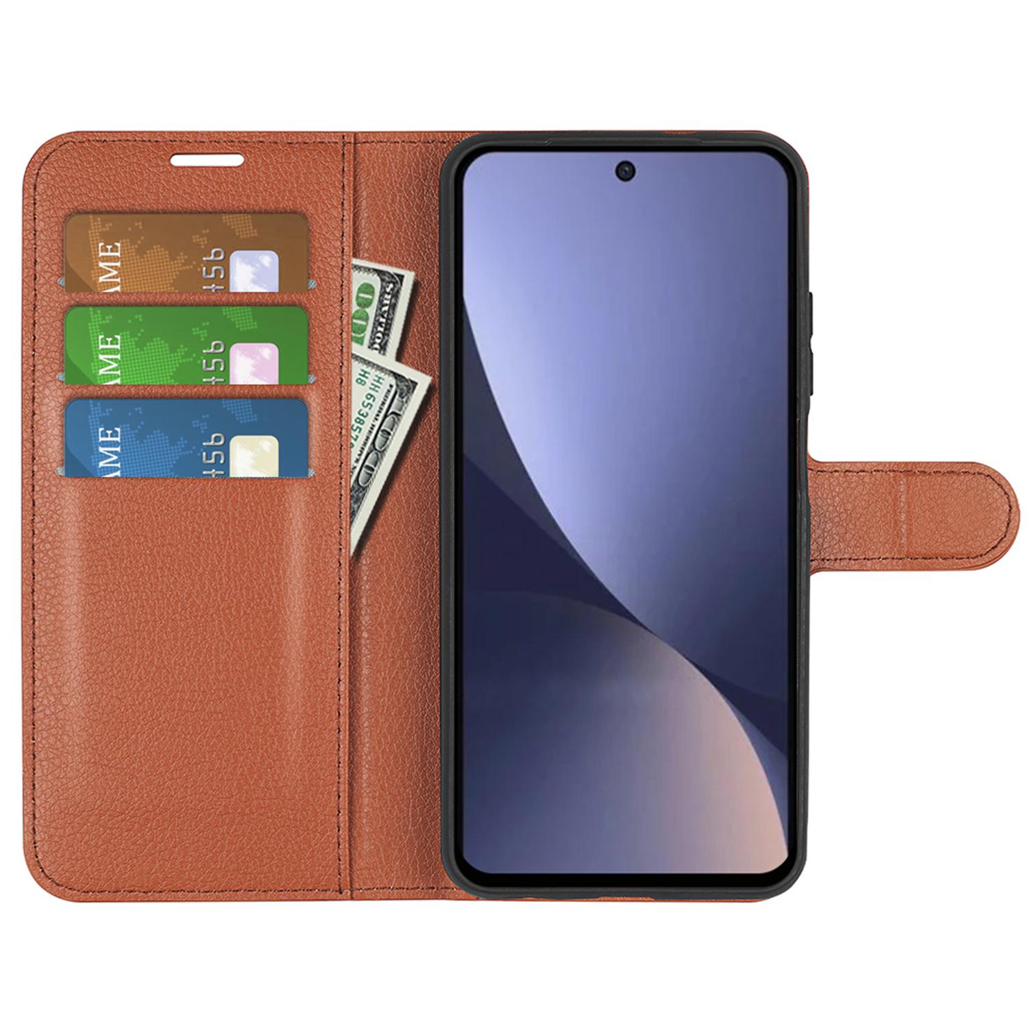 Cell Phone Cover For Xiaomi 13 5G,Litchi Texture PU Leather Flip Stand Wallet Anti-drop Phone Case Brown
Cell Phone Cover For Xiaomi 13 5G,Litchi Texture PU Leather Flip Stand Wallet Anti-drop Phone Case Brown