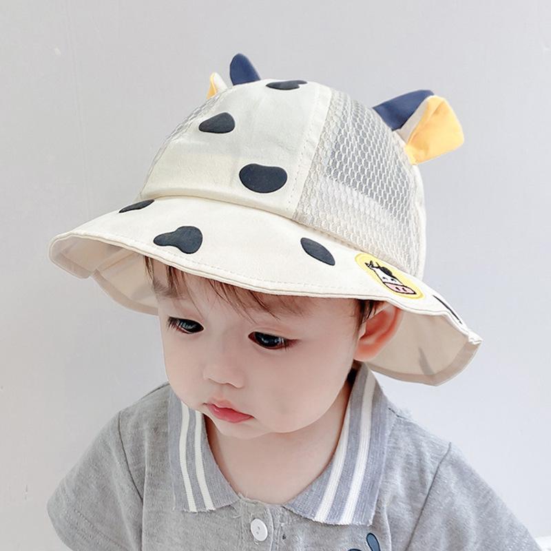 Fashionable Baby Bucket Hat - Korean Style, Sun Protection, Cute Cow Design for Boys and Girls, Spring/Summer/Autumn 46cm
Fashionable Baby Bucket Hat - Korean Style, Sun Protection, Cute Cow Design for Boys and Girls, Spring/Summer/Autumn 46cm