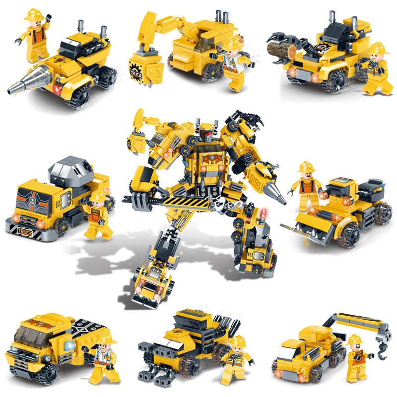 93-105Pcs DIY Construction Vehicle Building Blocks Kit Educational Toy (Radom) A
93-105Pcs DIY Construction Vehicle Building Blocks Kit Educational Toy (Radom) A