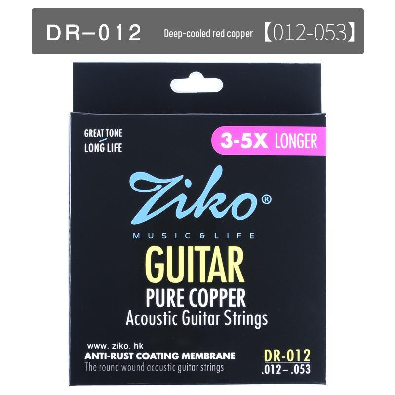 ZIKO Lio Folk Guitar Strings Full Set DR-010/011/012
ZIKO Lio Folk Guitar Strings Full Set DR-010/011/012