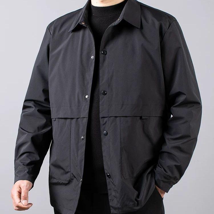 Men s Plus Size Windproof Lapel Workwear Jacket - Black/Navy Blue, Casual Loose Fit for Spring/Autumn M чорний
Men s Plus Size Windproof Lapel Workwear Jacket - Black/Navy Blue, Casual Loose Fit for Spring/Autumn M чорний