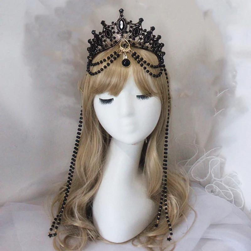 Handmade Gothic Lolita KC Halo Headpiece Retro Sun Goddess Virgin Crown Headband Hair Accessories
Handmade Gothic Lolita KC Halo Headpiece Retro Sun Goddess Virgin Crown Headband Hair Accessories
