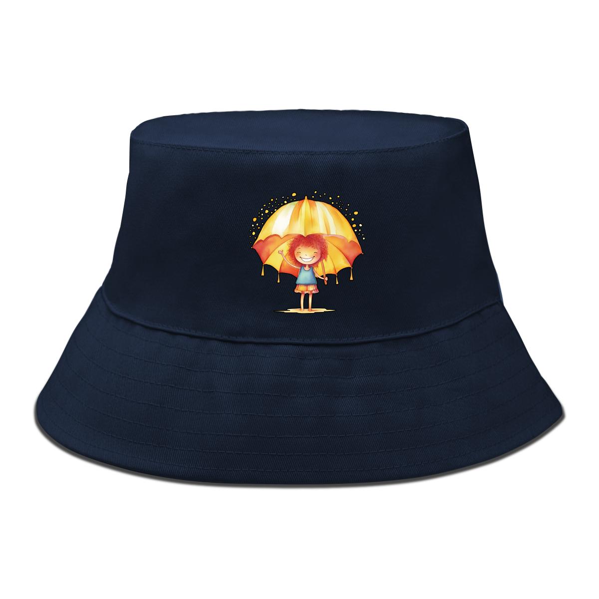 Little Girl Holding An Umbrella Print Leisure Bucket Hats Versatile Bucket Hat Man Perfect For Street Wear Summer Hat Woman темно-синього кольору
Little Girl Holding An Umbrella Print Leisure Bucket Hats Versatile Bucket Hat Man Perfect For Street Wear Summer Hat Woman темно-синього кольору